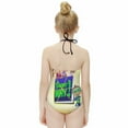 thumbnail image 4 of Super Why Girl's One-Piece Swimsuit Bathing Suit Soft Stretchy Children's Swimwear Swim Attire for Vacation 6-7Y(110cm), 4 of 8