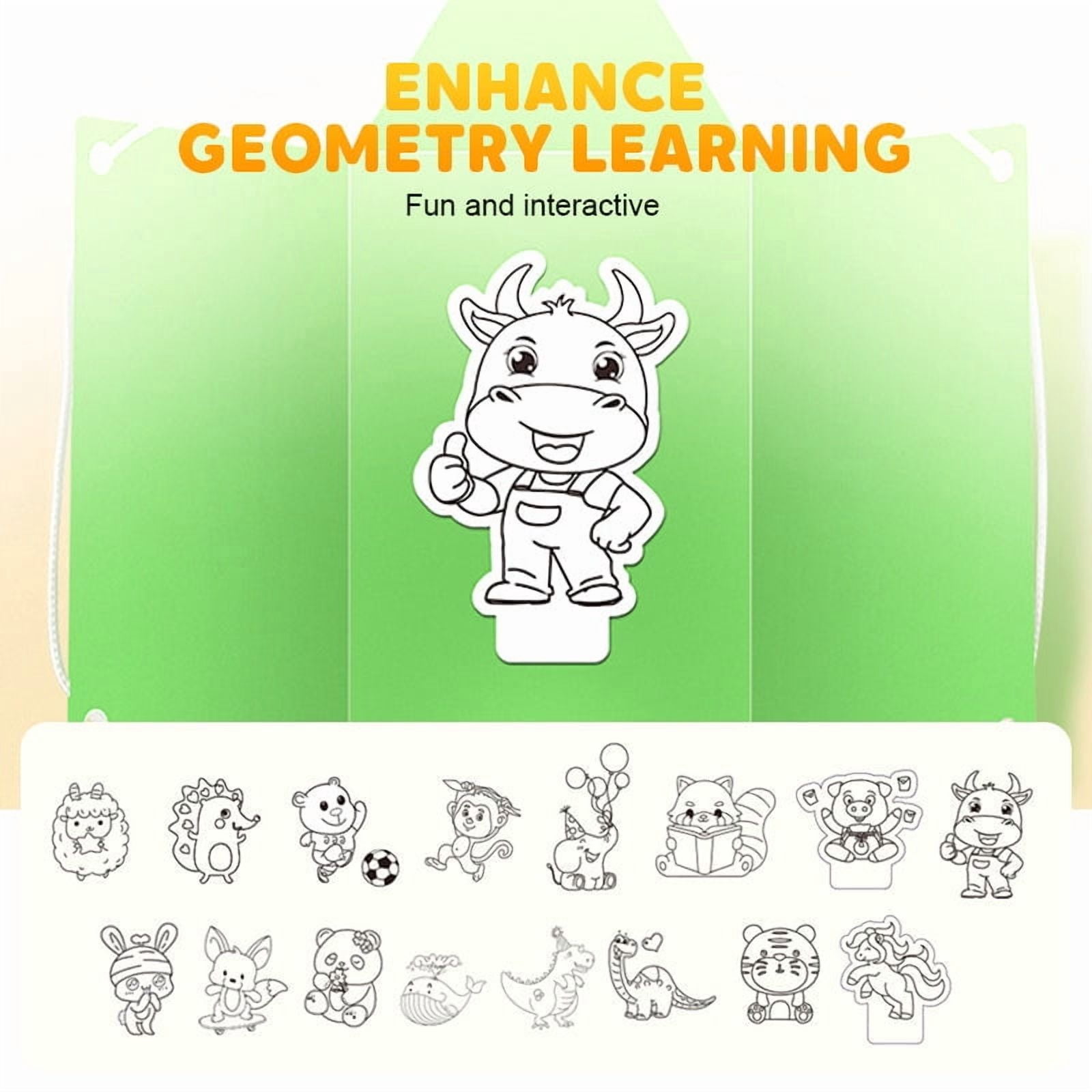 Libro 3D De Geometría Con Cuerdas Para Tirar – Modelos De Sólidos (9/12/15) Para Aprender Jugando
