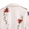 thumbnail image 2 of Chaqueta de Moto Minnieouse Mujer Cuero Blanco METRO, 2 of 6