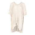 thumbnail image 3 of Ropa de playa BLESIY Crochet Beige Vestido de playa con cuello en V, 3 of 5