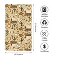 thumbnail image 2 of Fotbe Wild West Cowboy Toalla Premium con Patrón, Toalla de Microfibra de Secado Rápido, Ligera y Altamente Absorbente (27.5x16in), Ideal para Uso Diario, 2 of 6