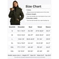 thumbnail image 4 of Wantdo Women's Winter Jacket Quilted Winter Puffer Coat Warm Jacket with Hood Army Green M, 4 of 8