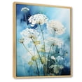 thumbnail image 2 of Designart "pasture Queen Annes Lace" Floral & Botanical Floater Framed Wall Art Living Room, 2 of 7