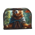 thumbnail image 2 of Gaeub Maple Meditating Bear Print 2 Slice Toaster Cover, Toaster Bags,Small Appliance Toaster Cover for Kitchen,Toaster Oven Dustproof Cover, 2 of 7