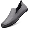 thumbnail image 3 of Men's Casual Loafers Slip On Leather Shoes Comfortable Lightweight Driving Shoes Male Moccasins Classic Penny Loafer Flats Boat Shoes Outdoor Walking Shoes, 3 of 11