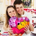 thumbnail image 2 of PMU Valentine’s Day Heart Shaped Balloon Pooh Hugs and Kisses 18 Inch Mylar-Foil Balloon Valentine's Day, Proposal, Special Events, Photo Props Party Decoration Accessories (10/Pkg) Pkg/1, 2 of 6