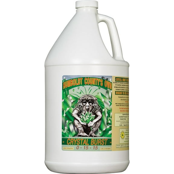 Emerald Triangle 719655 ETBURSTG Crystal Burst, 1 Gallon fertilizers, White