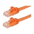 thumbnail image 1 of Monoprice FLEXboot Series - Patch cable - RJ-45 (M) to RJ-45 (M) - 3 ft - UTP - CAT 6 - molded, snagless, stranded - orange, 1 of 2