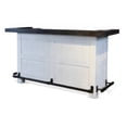 thumbnail image 3 of Orso Freestanding Home Bar Counter w Storage, 78 Inch White Solid Wood, 3 of 7