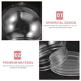 thumbnail image 2 of BESTOYARD 30 Pcs DIY Snow Globe Jar 3-Inch Water Globes Party Favor Dome Clear Snow Earth for Wedding Snowglobes Outdoor Plastic, 2 of 6