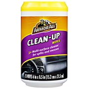 3Pc Armor All 17216 15 Count Clean Up Wipes