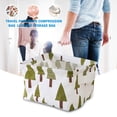 thumbnail image 4 of BESEW7 Portable Foldable Storage Bins, Cotton Linen Drawer Organizer for Closet, Laundry Basket Bathroom Decor Pantry Organizers and Storage Tree, 4 of 8