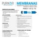 thumbnail image 2 of Membrana para Sistemas de Ósmosis Inversa Residencial / Comercial Ligero Purikor PKRO-1812-75, 2 of 3