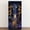 Color 4, variant on Self Adhesive Vinyl Refrigerator Wrap Set Misty Mountain Forest Valley Pine Trees Foggy Atmosphere Door Mural Removable Fridge Sticker Peel and Stick&nbsp;Full Door Cover Decal Kitchen Bar Decor