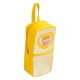 thumbnail image 2 of 1pc Cute Backpack Pencil Case, Kawaii Cartoon Pencil Pouch with Front Pocket & Handle, Large Capacity Zipper Pencil Bag for 55+ Pens Storage, Aesthetic Stationery Pouch for Classroom, Yellow, 2 of 9