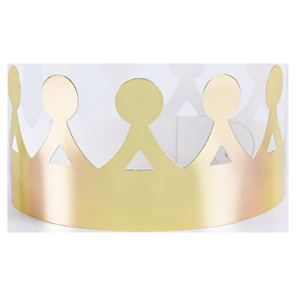 COSMOBETTY 30Pcs Colorful Party Hats Paper Crown For Baby Shower And Gathering 9.8x3.1x0.04in