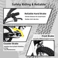 thumbnail image 3 of JOYSTAR Motocross Style Kids Bike for Boys Girls Ages 4-7 Years, 16 Inch Children Bicycles Black, 3 of 5