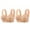 Bras for Women Beige, variant on Womens Front Closure Bras, 2 Pack Daisy Bras for Older Women No Underwire Breathable Front Close Button Bras, Full Coverage Comfort Front Buckle Corset Bra S-5XL