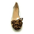 thumbnail image 3 of Animal Prints with Clear Sides Ballerina Flats, 3 of 5