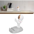 thumbnail image 3 of (gold Astronaut Kick)astronaut Phone Holder, Creative Cute Astronaut Shape Resin Funny Cell Phone Stand Holder Ornament Home Decor For Office, 3 of 5