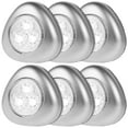 thumbnail image 2 of Battery Operated Motion Activated LED Light 6-Pack, Wake up at Night for Lighting, Wardrobe and Cabinet Lighting, 2 of 7