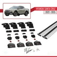 thumbnail image 5 of Compatible with Hyundai Santa Cruz (NX4A OB) 2022-2025 ACE-2 Car Roof Rack Cross Bar Grey Aluminium 2 Bars, 5 of 9
