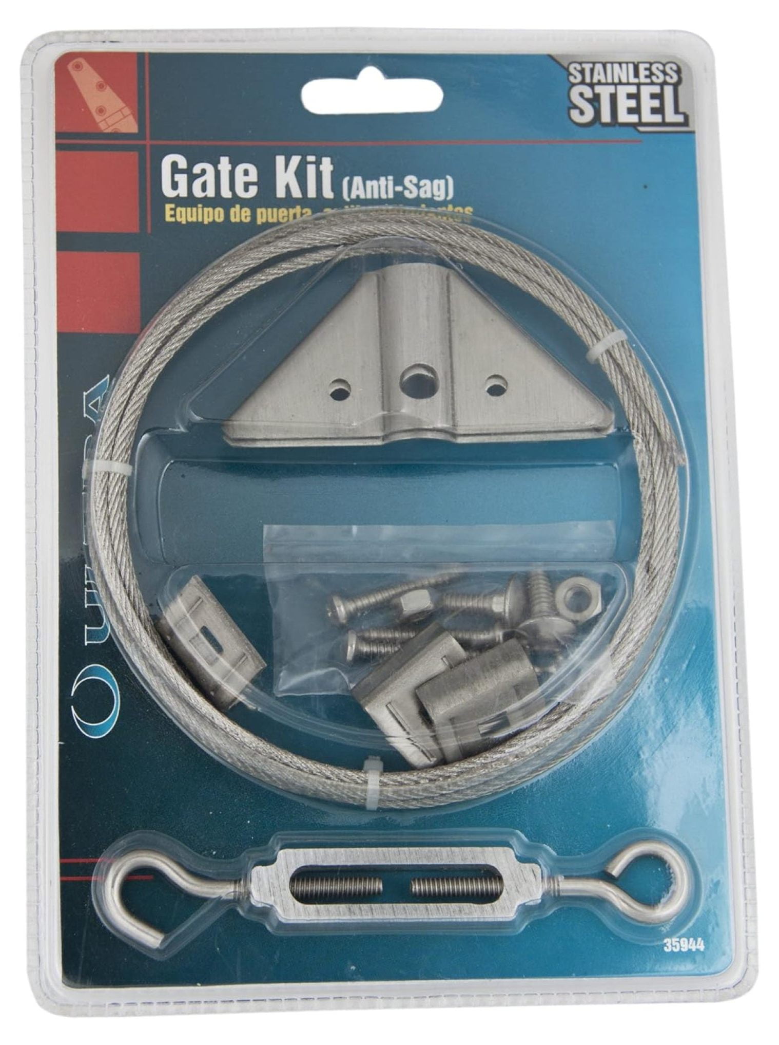Ultra Hardware 35944 Gate Kit, Stainless Steel