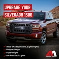 thumbnail image 3 of AMERICAN MODIFIED Armor Grille for 16-19 Chevrolet Silverado 1500, Matte Black, 3 of 12