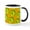 White/Black Inside, variant on CafePress - Delish Avocado Delia's Fave Mugs - 11 oz Ceramic Mug - Novelty Coffee Tea Cup