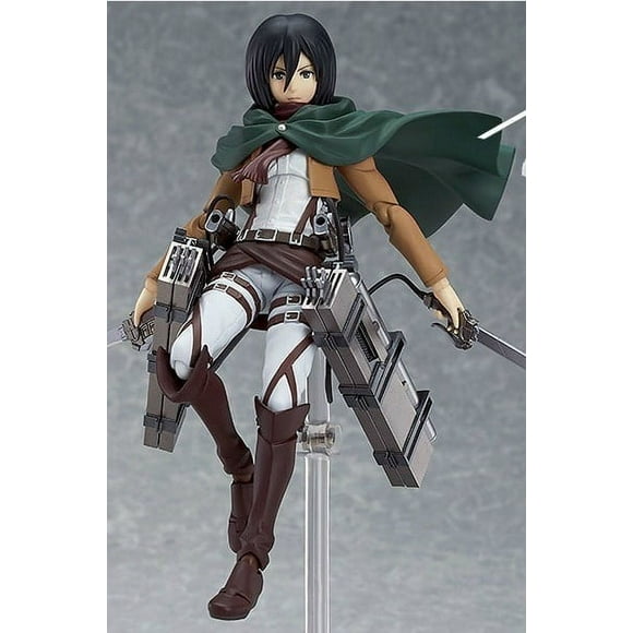 Attaque sur Titan: Mikasa Ackerman Figma Action Figure Action Figurines Cadeau pour les Enfants Adultes