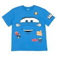 thumbnail image 2 of Disney Cars Men's Cosplay Short Sleeve T-Shirt Sally Cozy Cone Blue, 2 of 7