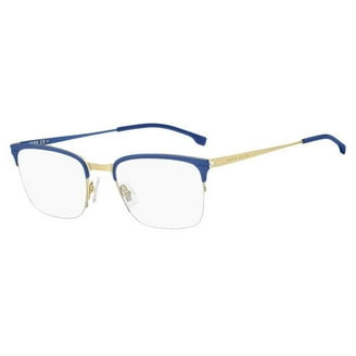 BOSS ORANGE Eyeglasses 0183 0K0L Blue Gray 53MM - Walmart.com