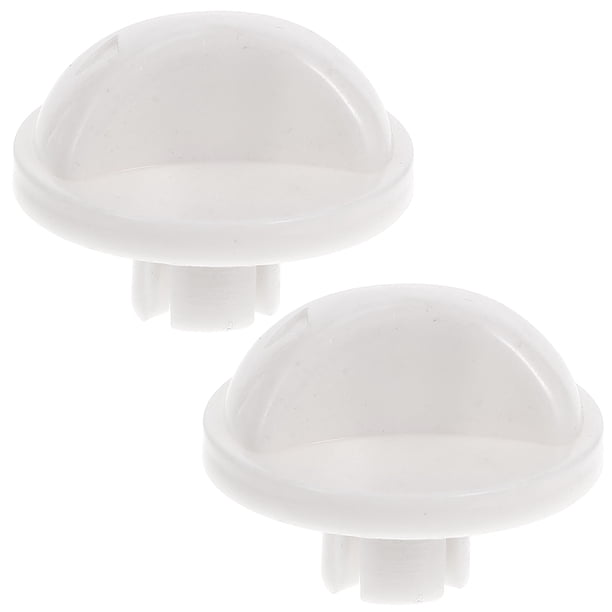 BRIGHTFUFU 2 piezas Pandilla de control de ventilador eléctrico Paya del ventilador general Pandilla del ventor del ventilador duradero Accesorios de la perilla del temporizador