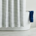 thumbnail image 5 of Better Homes & Gardens Mélange Stripe Shower Curtain Blue, BCI Cotton, Recycled Polyester, 72 W x 72 L, 1 Piece, 5 of 8