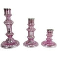 thumbnail image 4 of Luminary Treasures Candle Holders, Set of Three-Color:Antique Copper,Style:Vintage Glamour, 4 of 4