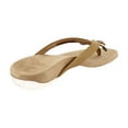 thumbnail image 5 of Vionic Women's Rest Bella Light Brown Leather Toe Post Sandal 9N, 5 of 8