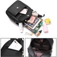 thumbnail image 3 of LAICAIW Girls Bowknot 3-Pieces Fahsion Leather Backpack Backpack Purse for Women Rucksack for Ladies Shoulder Bag, 3 of 6