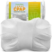 EnduriMed CPAP Pillow with Cover Adjustable Height Memory Foam Large