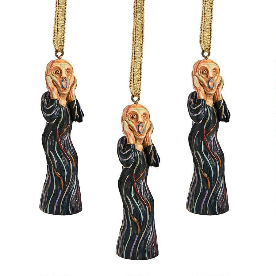 The Silent Scream Holiday Ornament: Set Of Three