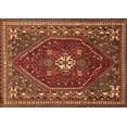thumbnail image 1 of Ahgly Company Indoor Rectangle Persian Brown Traditional Area Rugs, 8' x 12', 1 of 4