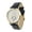5822-BK, variant on Dreamcatcher Japanese Movement Stainless Steel Back Black Faux Leather Strap Watch