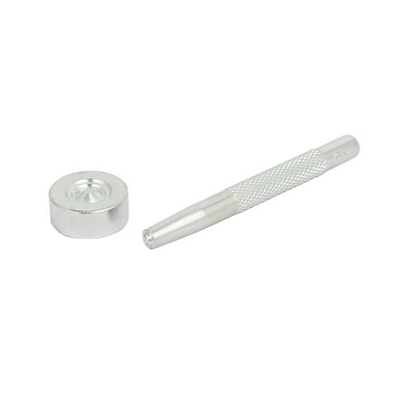 Rivet Setter - Grommet Leather Type 201 Hollow Rivet Setter Punches Round Anvil Set 2 in 1