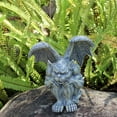thumbnail image 6 of Gargoyle Statue Garden Guardian Sculpture - 7 Inch Gothic Indoor  Outdoor Décor Suitable for Garden, Courtyard, and Gothic Lovers (Sitting Pose), 6 of 8