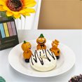 thumbnail image 4 of Halloween New Pumpkin Family Garden Decor, Resin Figurine Set of Adorable Pumpkin People Statues for Tabletop Shelf Entryway Patio Fall Home Accent, 4 of 5