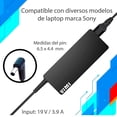 thumbnail image 2 of Cargador Para Laptop Compatible Para Sony VIMI 19.5V A 3.9A, 2 of 8