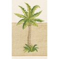 thumbnail image 4 of Authentic Hotel and Spa  Turkish Cotton Palm Tree Embroidered Cream Bath Towels (Set of 4), 4 of 4