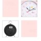 thumbnail image 5 of Reloj silencioso simple de 5 pulgadas con luz nocturna para estudiantes, niños y adultos, reloj bonito para dormitorio, mesita de noche, despertador pequeño (azul) (hy), 5 of 5