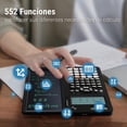thumbnail image 3 of Calculadora Científica Recargable ROATEE 991EX Blanca con Vista Múltiple y Tableta de Escritura LCD, 3 of 6