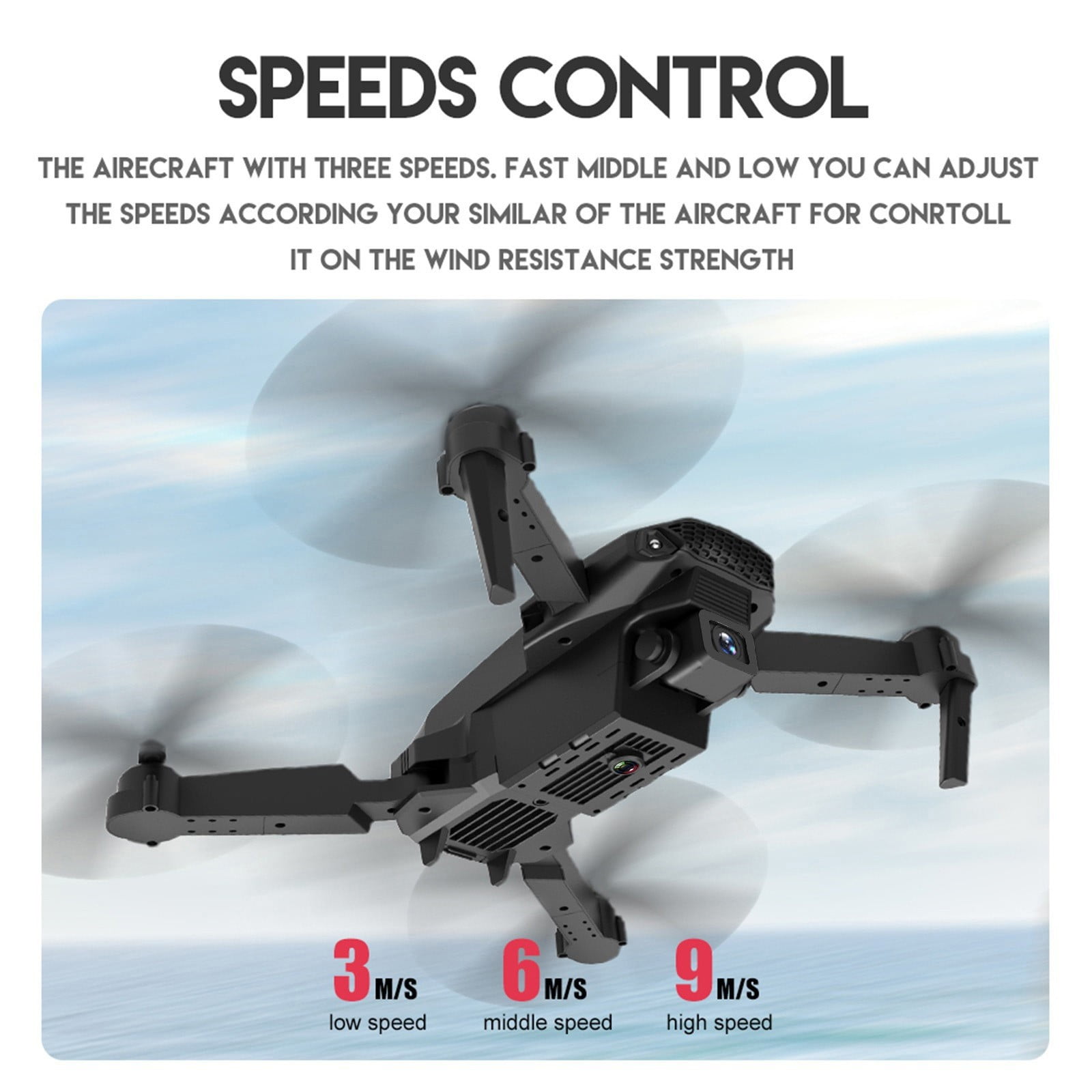 Foldable Drone with Camera for Beginners, Dual HD Cameras with FPV Transmission, Long Flight Time, Easy to Fly for Kids and Adults