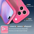 thumbnail image 3 of Designed for iPhone 17 Pro Max Magnetic Phone Case,Precision Lens Hole Protection,Compatible with Mag-Safe,Ultra Slim,Shockproof Anti-Scratch Anti-fall Translucent Matte Phone Case,Rose, 3 of 6